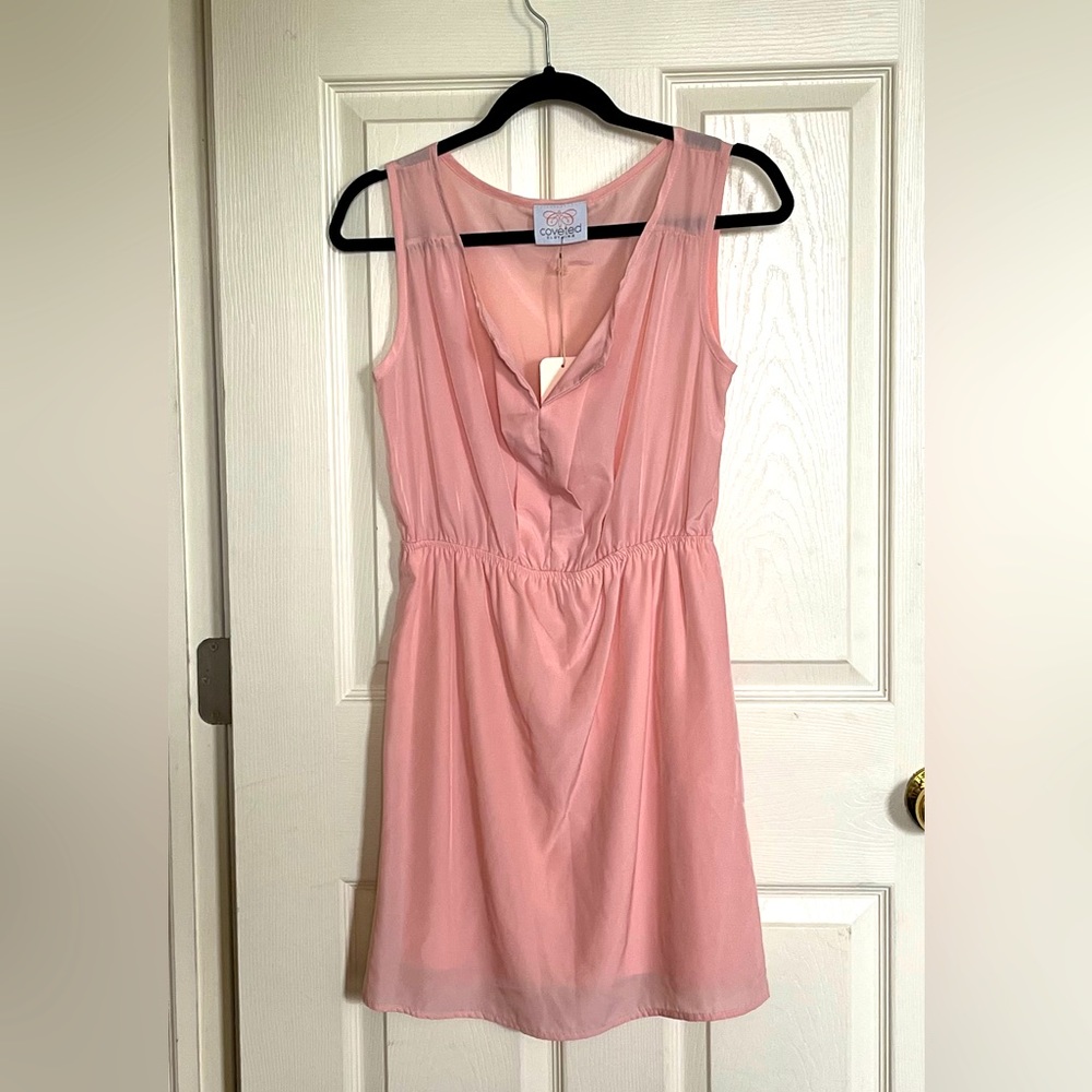 Light pink springtime dress - M